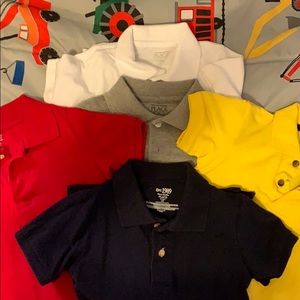 3T polo style shirt bundle (5 shirts total)